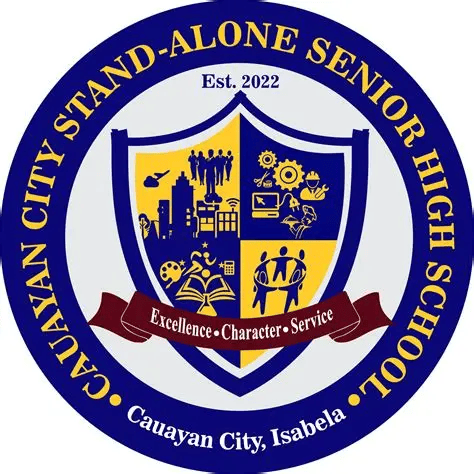 Cauayan City Stand-Alone Senior High School logo